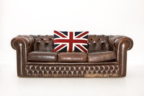 Ein klassisches Chesterfield Sofa